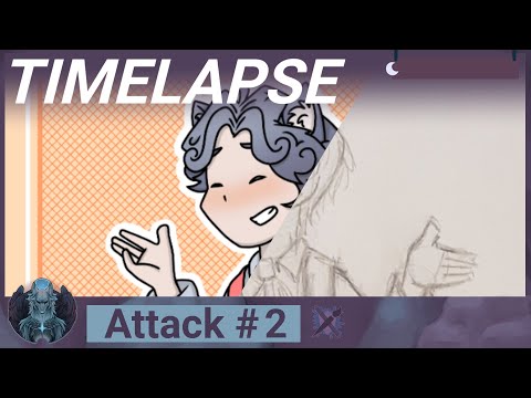 Artfight 2023: Attack #2 | Drawing timelapse