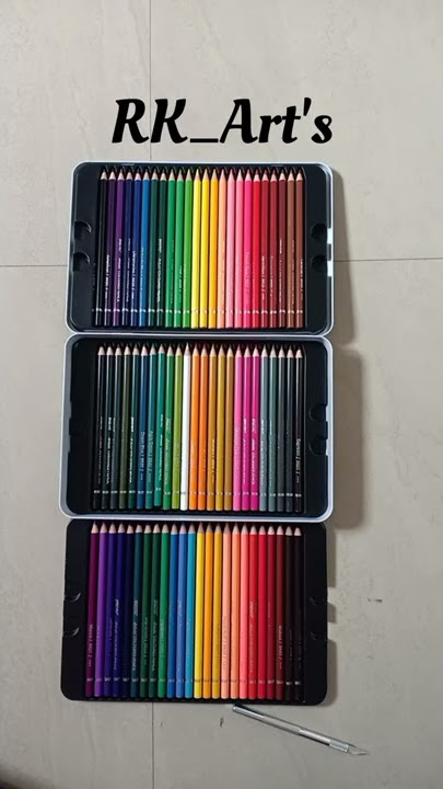 UNBOXING THE NEWLY RELEASED 300 pcs KALOUR COLORED PENCILS 