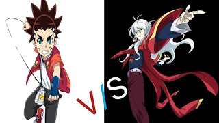 BEYBLADE BURST RIVALS GAMEPLAY. AIGER V/S PHI. 1VS1.