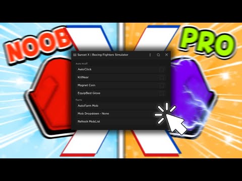 [NEW!] ROBLOX Boxing Fighters Simulator Script Hack GUI | OP Features ...