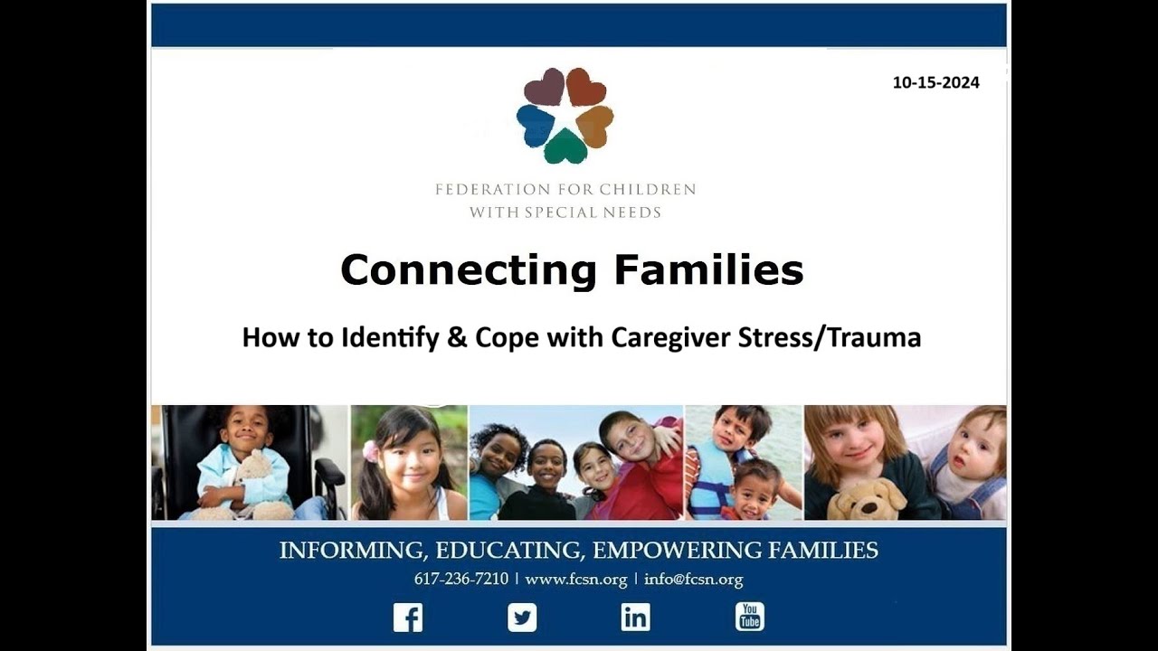 10 3 24 How to Identify & Cope with Caregiver Stress/Trauma - YouTube