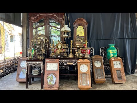 Video Lư Đào Nam Bộ, Đồng Hồ Xưa, Bộ Bàn Ghế, Đồ Gốm - 27/8... - youtube
