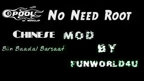 8 Ball Pool MOD Chinese All Room Guidelines Without Root Download NOW