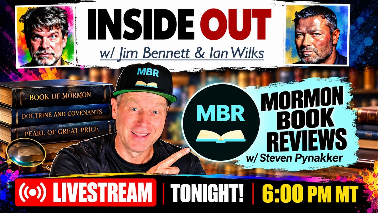 Inside Out & Mormon Book Reviews Livestream!