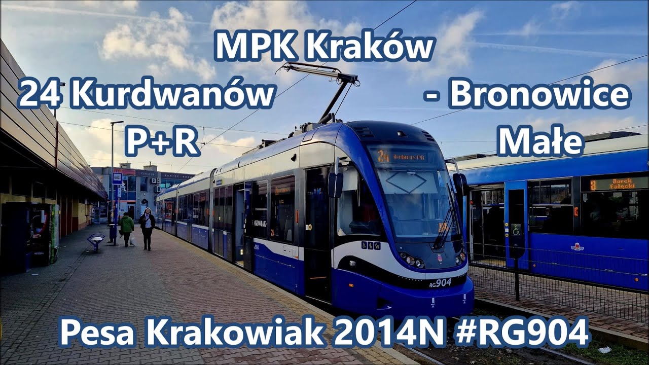 MPK Kraków - linia 24, Pesa Krakowiak 2014N #RG904