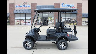 2025 ICON i40L Golf Cart | Sleek Black Luxury Ride