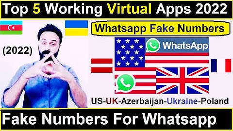 How to create fake Whatsapp with US, UK, Ukraine, Azerbaijan, Latvia, Poland