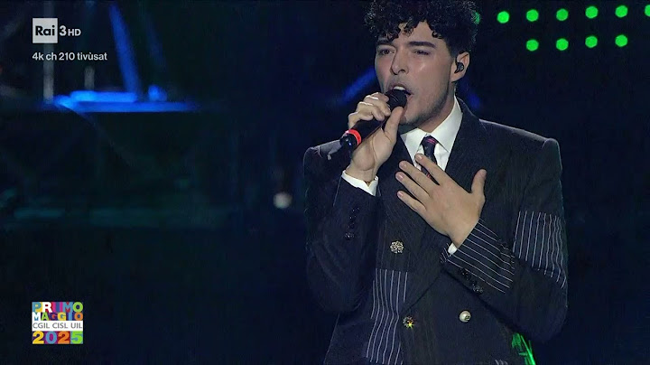 The Kolors - TU CON CHI FAI L'AMORE - 1 maggio 2025