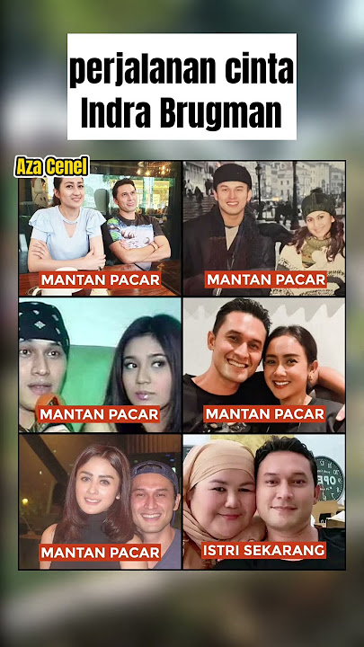 #viral #artis perjalanan cinta Indra Brugman