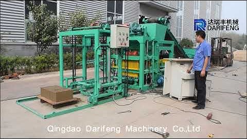 QT4-25C Automatic concrete block making machine