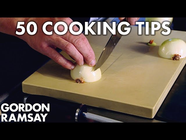 50 Cooking Tips With Gordon Ramsay | Part One class=