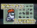 無料配布スキンを欲しがってる皆様へ【Among us解説編!!】