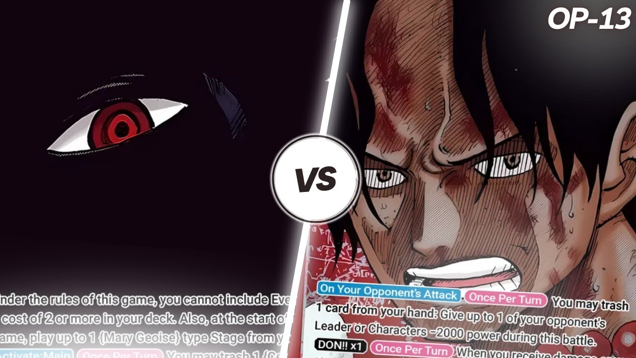[OP13] High ranked Imu vs Ace Gameplay | One Piece TCG Commentary & Gameplay