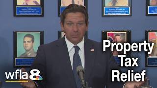 DeSantis addresses Florida property tax reduction concerns for homeowners