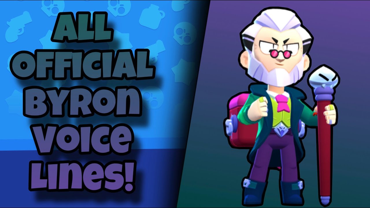 Byron Voice Lines | Brawl Stars - YouTube