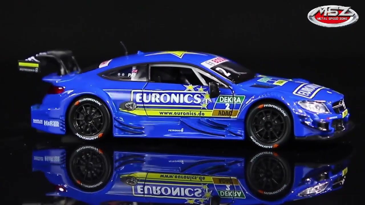 MSZ Diecast Model Car 1:32 Scale Mercedes-AMG C 63 DTM. - YouTube