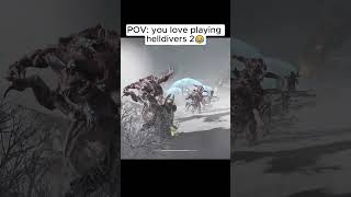 POV: You’re addicted to Helldivers 2 and can’t stop spreading democracy😅