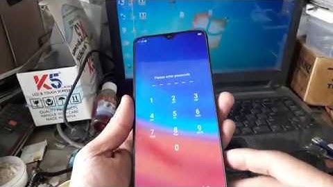 OPPO CPH-1881 F9 Pattern, Password Lock Remove By MRT Crack