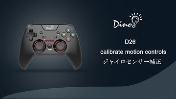 D26 switch controller calibrate motion controls / ジャイロセンサー補正