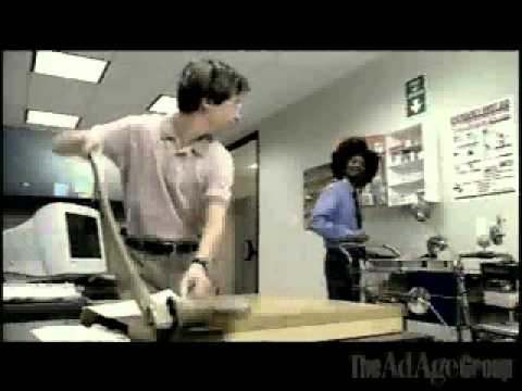 officemax rubberband man - YouTube