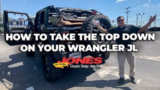 ☀️ How to take the Top Down on your Jeep Wrangler JL ☀️