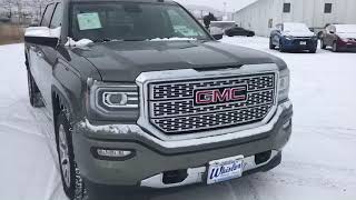 PRE-OWNED 2017 GMC Sierra 1500 Denali Mineral Metallic Crew Cab Standard Box 4WD (U4858) Dave