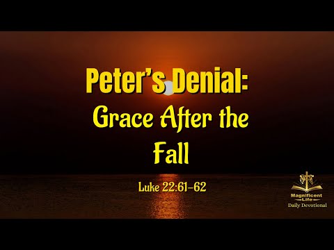 Lessons from Peter: When Failing Forward Leads to Greater Faith 1 YouTube video thumbnail
