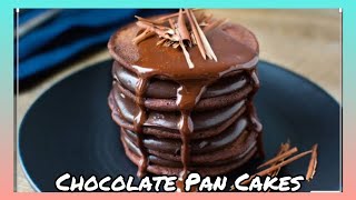 Chocolate Pan Cake | American Style Pan Cakes | By Hyderabadi Unique Recipes |