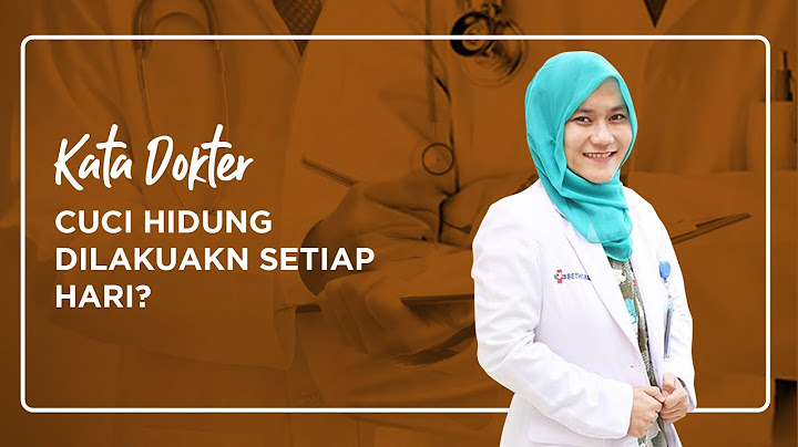 APAKAH CUCI HIDUNG BOLEH DILAKUKAN SETIAP HARI?