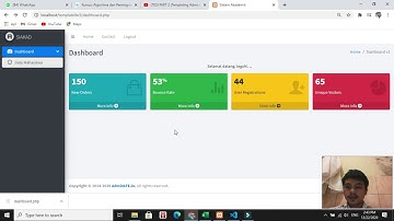 Part 2 ADMIN-LTE Membuat menu dinamis menggunakan switch & case