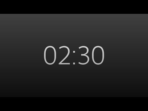 Sayaç: 2 Dakika 30 Saniye Geri Sayım | Countdown: 2 Minutes 30 Seconds