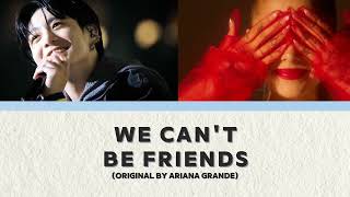 We can't be friends - Jungkook (BTS) AI cover Resimi