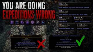 Your Doing Expeditions Wrong!!!! #poe2  [OutDated]