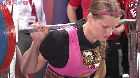 Kathrine Bak - 14th Place 497.5kg Total - 72kg Cla...