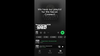 We have our playlist for the Nacon Connect!