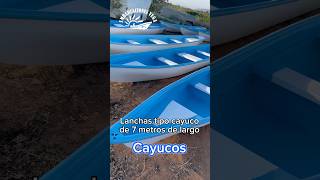 Lancha Tipo Cayuco de 7 Metros de Largo. #lancha #playa #pesca #pescador #cayuco #nayarit #mar #sea