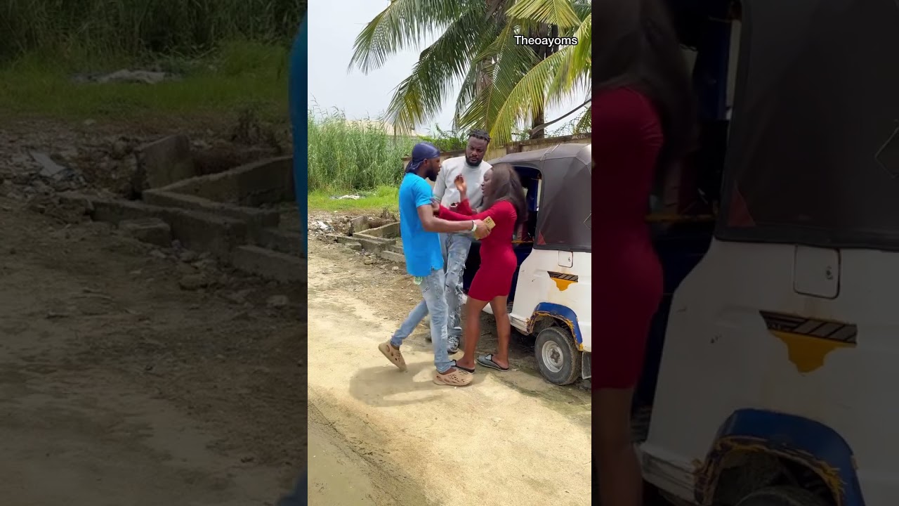 She gave femi her keke napep,since his jobless and lazy