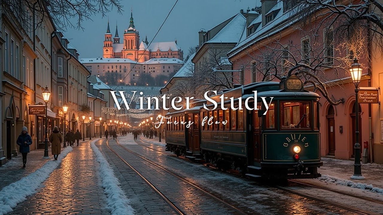 Зима Темной Академии – Атмосферное пианино для снежной учебы и чтения ❄️