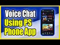 How to JOIN PS4 or PS5 Party Chat on Phone! (Voice Chat Anywhere!)