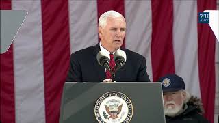 20171111 Vice President Pence Participates in a Wreath Laying Ceremony and Delivers Remarks at the 6