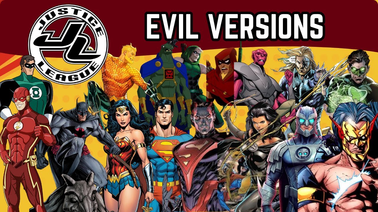 Justice League Evil Version 