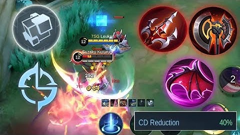 RUBY WITH TEMPORAL REIGN AND 40% COOLDOWN IS AMAZING!!✨BEST RUBY BUILD AND ROTATION 2025