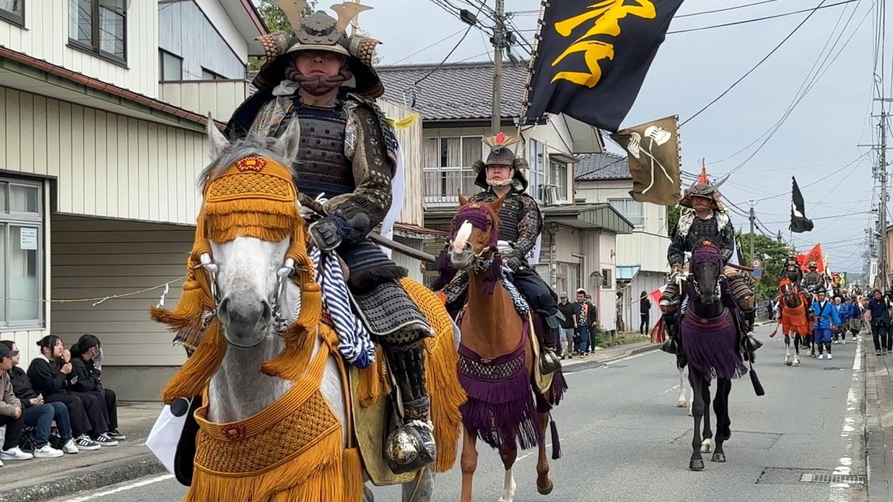8K 3D VR180】相馬野馬追 お行列 Soma Nomaoi procession - YouTube