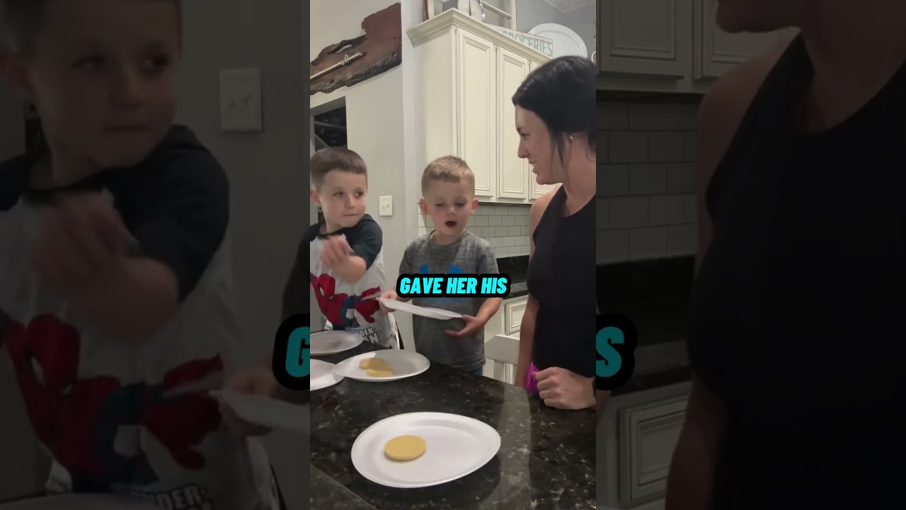 Mother Tests Her Kids To See If They Will Share Their Cookies 