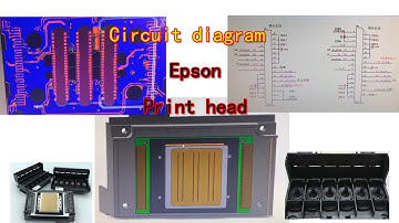 Epson Printhead XP600 Circuit diagram Repair maintenance DX5 DX7 I3200 Head Refurbish.
