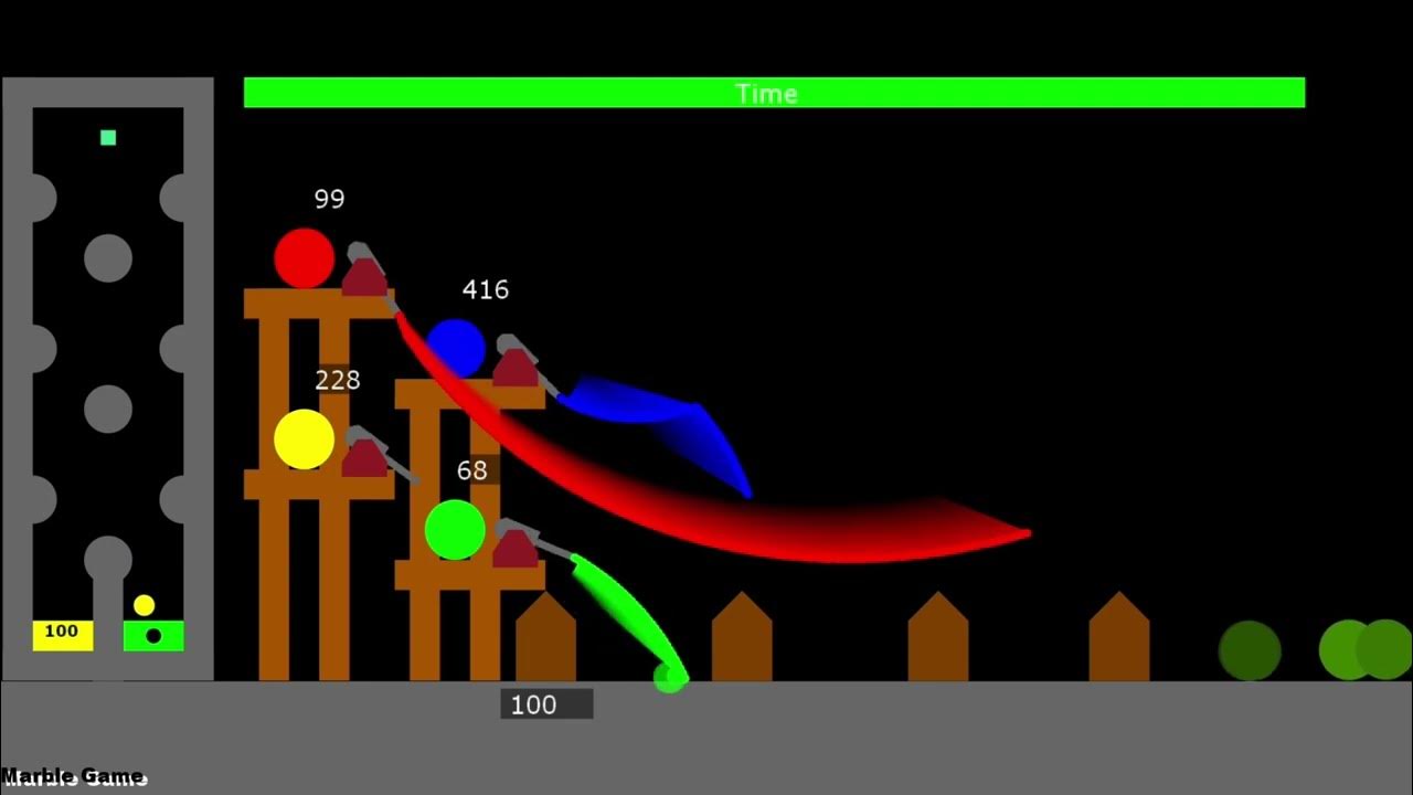 Defense Zombie 05 Marble Race in Algodoo YouTube