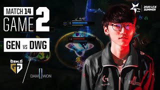 GEN vs DWG | Match14 Game2 H\/L | 2020 LCK Summer