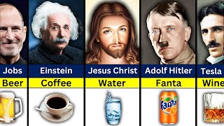Favorite Drink Of Historical Figures Data Comparison