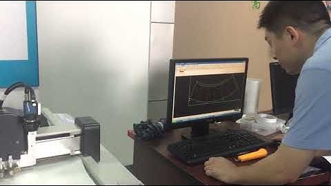 AOKE cnc digital flatbed cutting plotter whole cut kiss cut vinyl box sample cutter maker machine