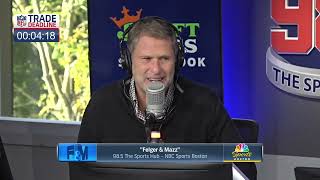 BREAKING: Patriots Do NOTHING at Trade Deadline - Greg Bedard w/ Felger & Mazz
